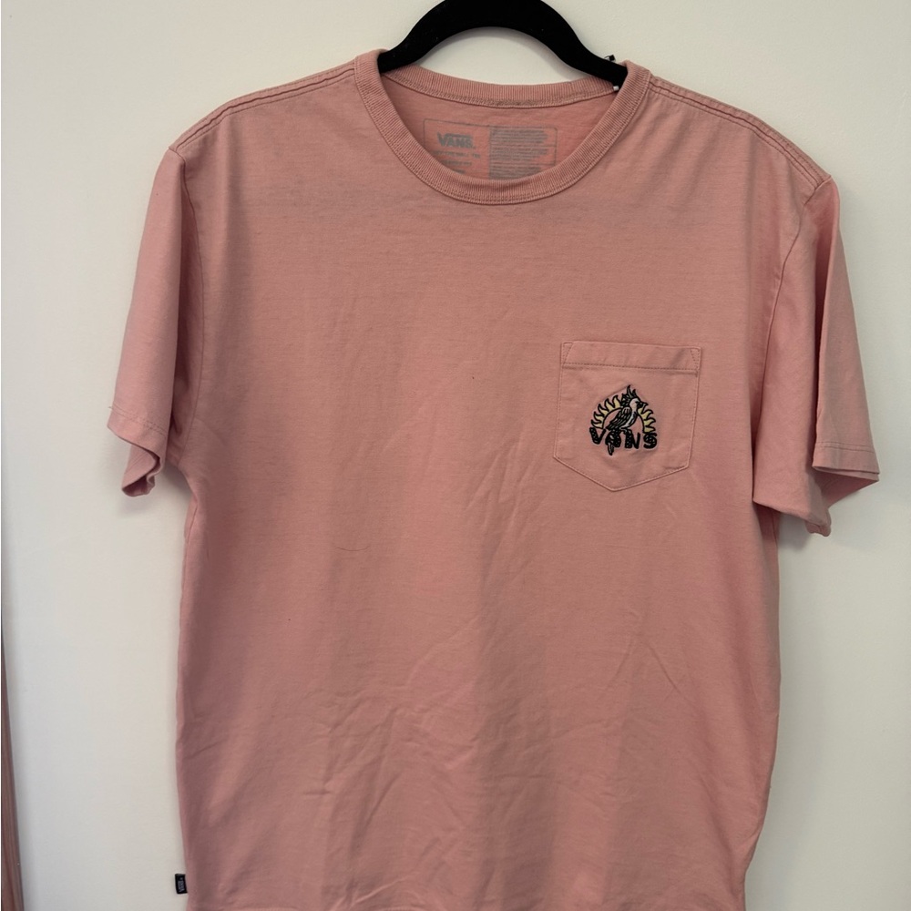 Vans Pink Men's T-Shirt